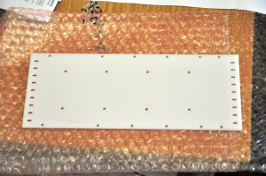A baseplate for a PCB