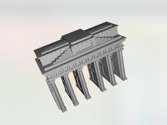 Brandenburger Tor 3D model.