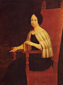 Elena Lucrezia Cornaro Piscopia, the first woman in the world to receive a Ph.D. (in 1678). Public domain image. Source: https://en.wikipedia.org/wiki/File:Elena_Piscopia_portrait.jpg