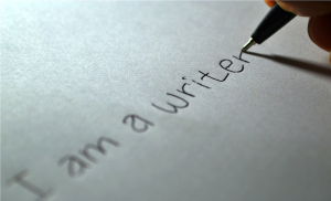 Stating the obvious. CC0-licensed image from: https://pixabay.com/en/writer-writing-paper-letter-author-605764/