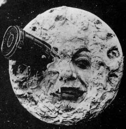 From "Le Voyage dans la lune" (A Trip to the Moon) (1902). out of copyright. 